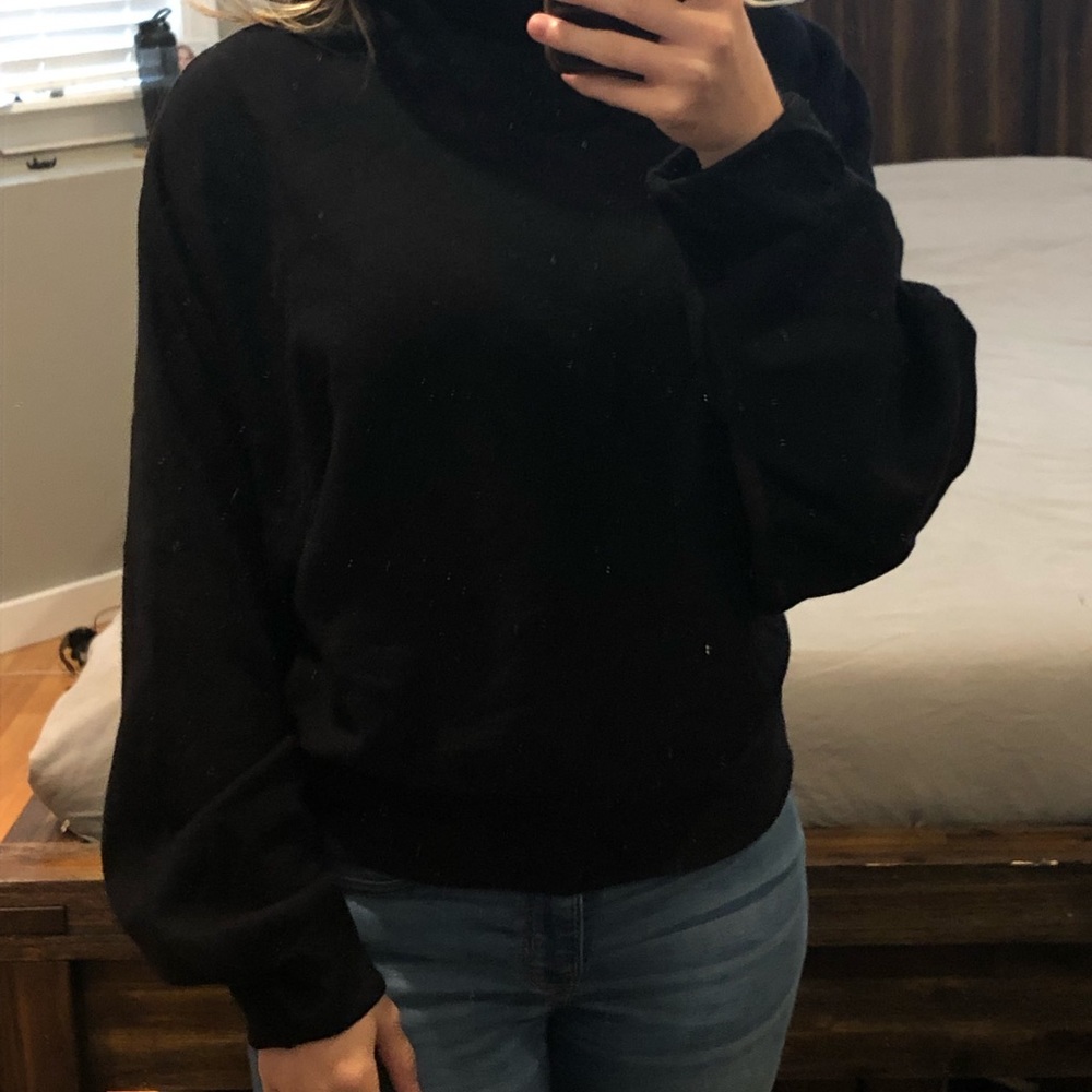 Black Zara sweater